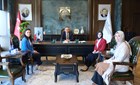 TOGÜ KADIN VE AİLE ÇALIŞMALARI MERKEZİNDEN REKTÖRÜMÜZ PROF. DR. FATİH YILMAZ’A ZİYARET